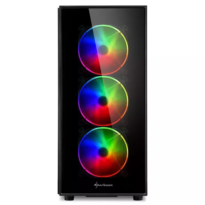 Sharkoon TG5 Pro RGB midi tower nero