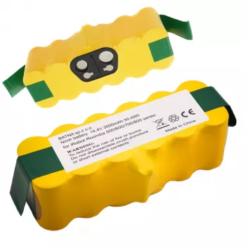 Roomba | Batteria, batteria ricaricabile per aspirapolvere | Serie 500/600/700/800 14,4V 3000mAh