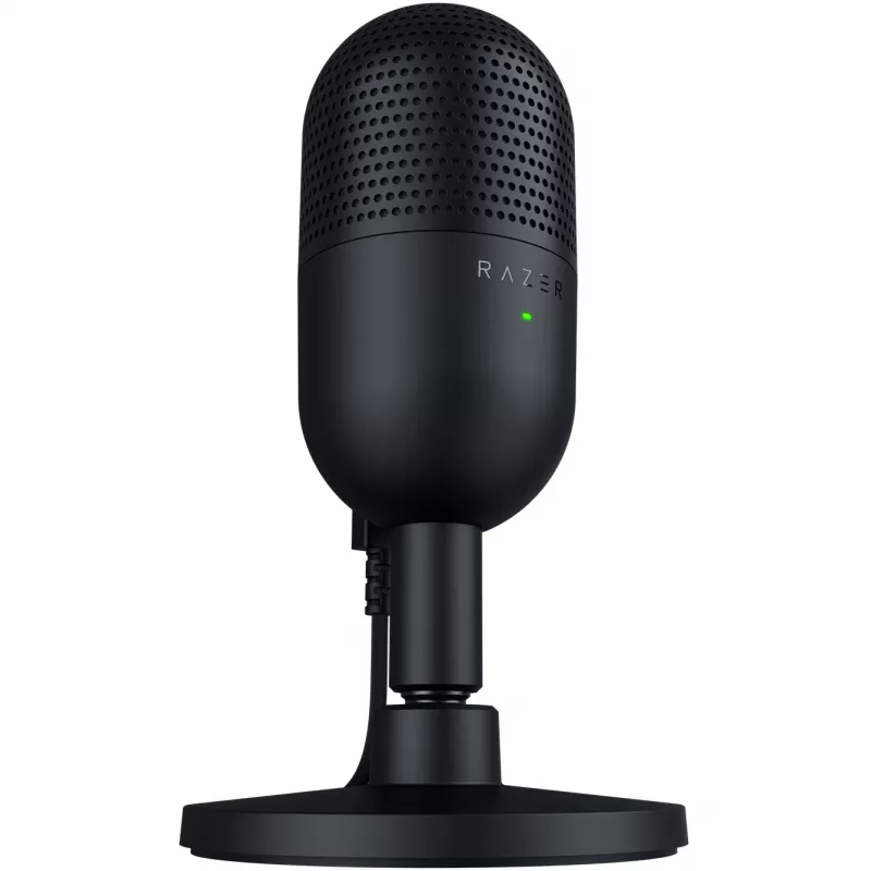 Microfono da tavolo Razer Seiren V3 Mini, USB-C, supercardioide, 20–20000 Hz, 96 kHz, 24-bit, nero
