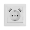 Presa 2 x USB + CEE 7/3 DeLOCK 11473
