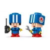 Giocattolo da costruzione set LEGO 72035 Super Mario Mario Kart officina di Toad, livelli interattivi e personaggi