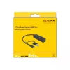 Hub USB 3.2 Gen 1 a 3 porte + lettore di schede SD e Micro SD con connettore USB Type-C o USB Type-A, hub USB