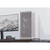 APNX case per PC Midi Tower C1-R-WT-v1 — bianco, supporta ATX/Micro-ATX/Mini-ITX, 3 ventole frontali da 120 mm preinstallate, 3 vani da 3,5