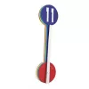 NeXtime orologio 2995di Colour Guide, Ø 60 cm, da parete, multicolore