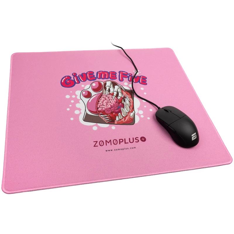 Tappetino gaming ZOMOPLUS Give Me Five, 500x420mm - rosa