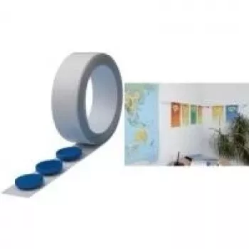 Jakob Maul GmbH Maul - striscia magnetica adesiva - 3,5 cm