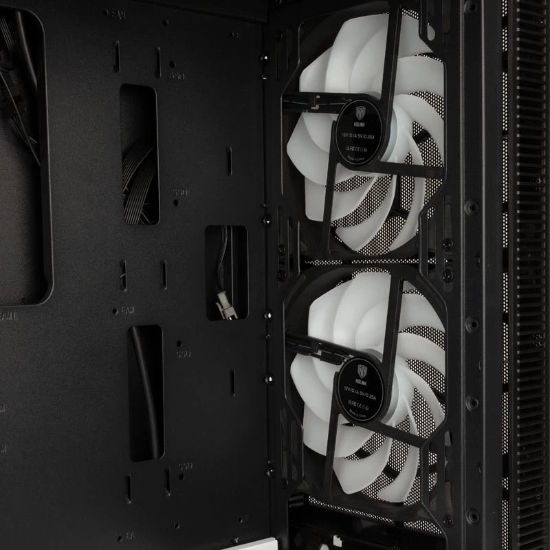 Case Midi Tower Kolink OBSERVATORY MX nero, bianco