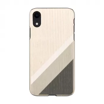 Custodia per smartphone man and wood per iPhone XR gray suit nero — custodia protettiva