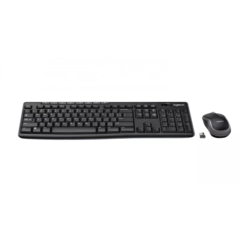 Logitech Wireless Combo MK270 – set tastiera-mouse – wireless – 2,4 GHz – francese (920-004510)