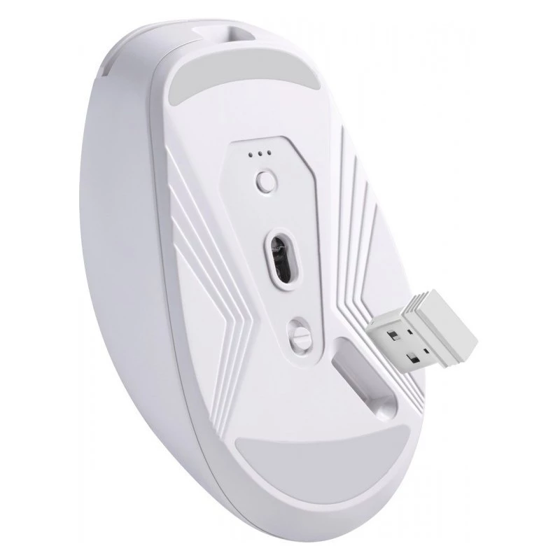 Mouse Defender NITTA MM-307 RF+BT OTTICO 1600dpi 6T BIANCO