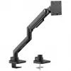 GOOBAY RB74416 braccio singolo per monitor, a gas, nero