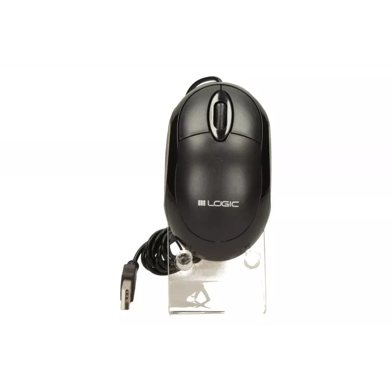Logic Lm-11 - Mouse - ottico - con filo - USB - nero