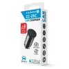 everActive CC-25C caricabatterie da auto, 2x USB 12 W, con cavo USB-C
