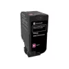 Lexmark 74C2SM0 cartuccia toner 1 pz. originale magenta