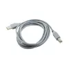 Cavo USB 2.0 connettore maschio A a connettore maschio B, 1,8 m, grigio