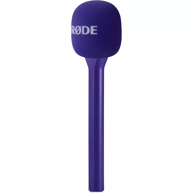Copertura per microfono (viola) per Rode Interview GO Lavalier-Kit – accessorio filtro pop/antivento