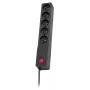 Prolunga elettrica Lestar 1,5 m nero con interruttore e spia, 10 A, 250 V, 460 W