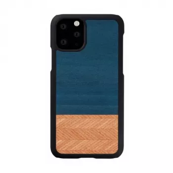 Custodia per smartphone man and wood per iPhone 11 Pro – denim nero