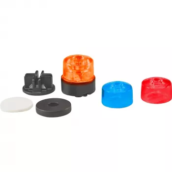 Ricambio luce rotante per modelli BRUDER in scala 1:16, ABS, multicolore