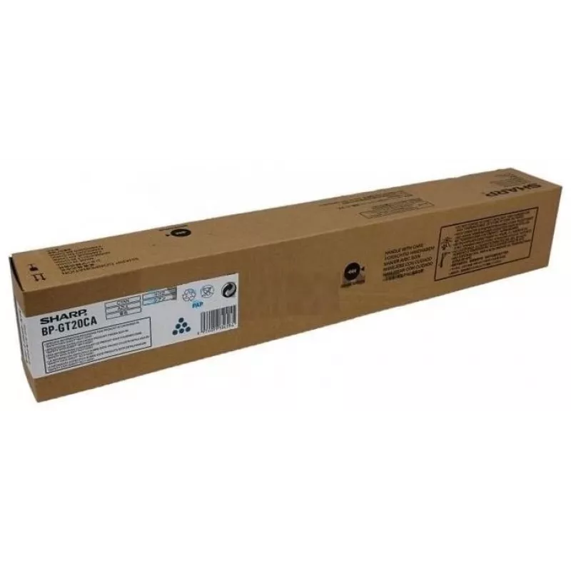 Sharp BP-GT20CA - toner ciano - per BP10C20 / BP20C20 / BP20C25