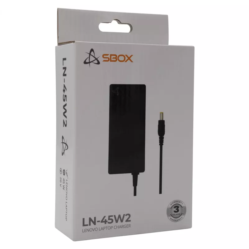 Alimentatore Sbox LN-45W2 per notebook Lenovo, rotondo