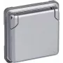 Presa Schuko Legrand Soliroc 077834 IP44 grigio, presa resistente alle intemperie