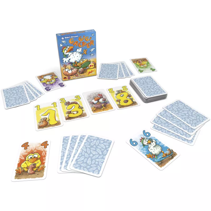 Gigi Gacker, gioco di carte