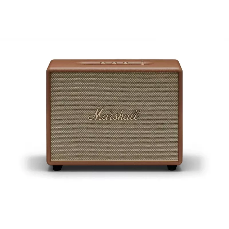 Altoparlante wireless MARSHALL Woburn III Brown — Multiroom, Bluetooth, Wi-Fi, ingressi analogici