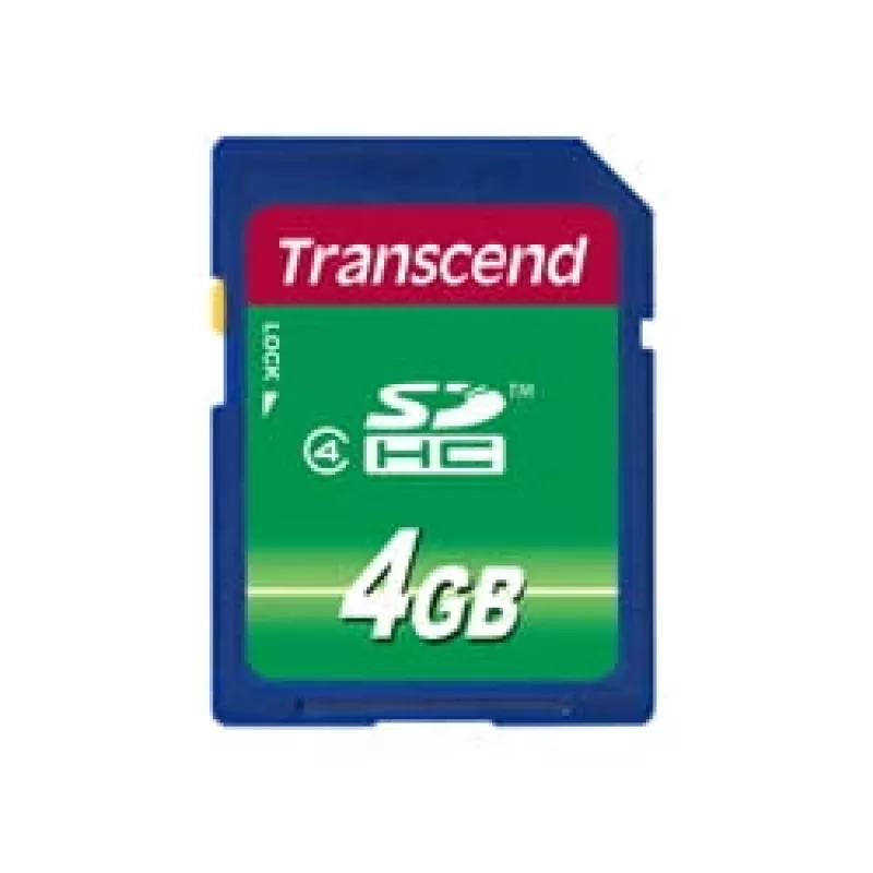 Scheda di memoria Transcend 4GB SDHC TS4GSDHC4