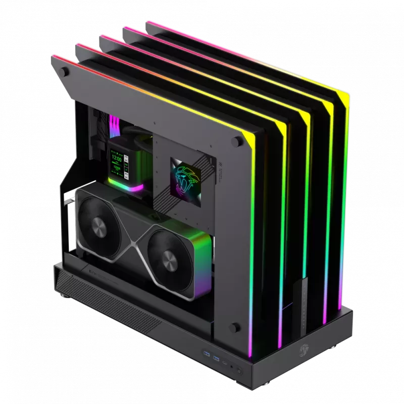 Case Gamemax | BLADE CONCEPT | nero | ATX | alimentatore non incluso