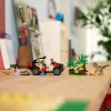 Set da costruzione LEGO Jurassic World 76972 Raptor Off-Road Escape, 285 pezzi, 2 minifigure, età 6+