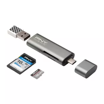 Lettore di schede PNY R-TC-UA-3N1E01-RB