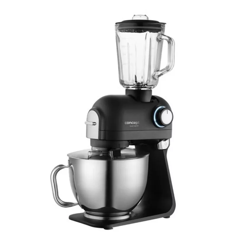 Frullatore da tavolo Concept RM8000 — 1200 W robot da cucina, nero
