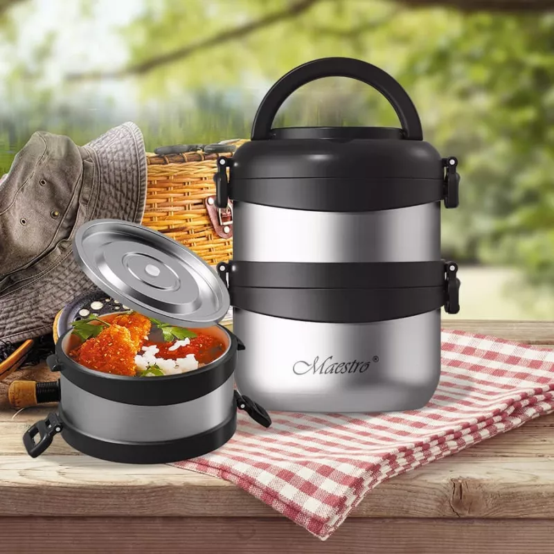Maestro MR-1635-150 Thermos nero, acciaio