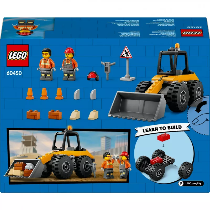 LEGO City 60450 Pala gommata gialla