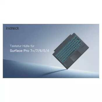 Tastiera inateck Surface grigio, Sureface GO 1-4 Com. QWERTZ