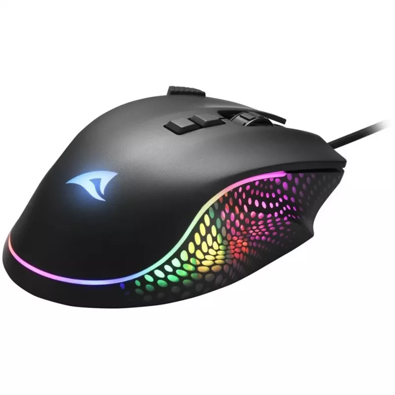 Mouse Sharkoon Shark Force 3 ottico 8 tasti 12.800DPI nero