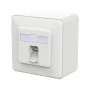 METZ CONNECT presa di connessione E-DAT C6A LSA++ 1 porta AP bianco traffico