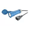 Cavo di alimentazione APC, C20 su IEC309 (16A), 2,5 m, 2,5 m, 230 V, 16 A