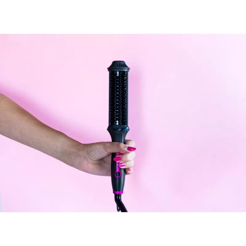 Spazzola ad aria calda JATA JBCA1901 50 W caldo nero rosa 2 m