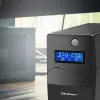 Qoltec Monolith UPS (gruppo di continuità) doppia conversione (online) 1 kVA 600 W 2 prese Schuko