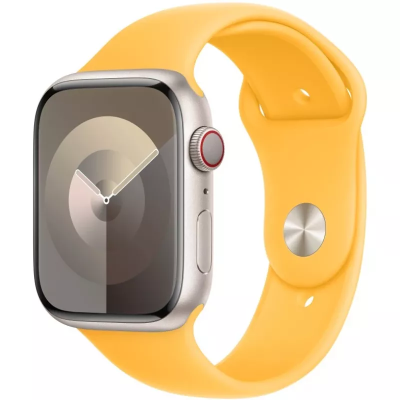 Cinturino Apple 45 mm Sunshine Sport S/M giallo