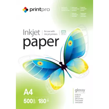 Carta fotografica ColorWay PrintPro PGE180500A4 180 g/m², 500 fogli, A4