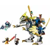 LEGO NINJAGO set 71843 Mech drago cavaliere Rogue — 584 pezzi, 4 minifigure, 190 mm di altezza del modello