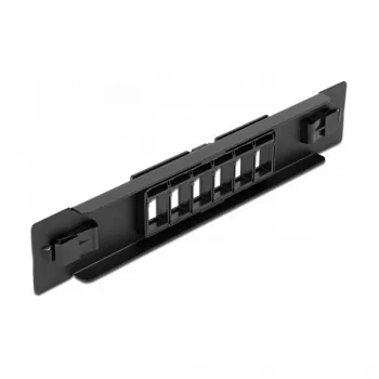 Patch panel Keystone 6 porte DeLOCK 66819