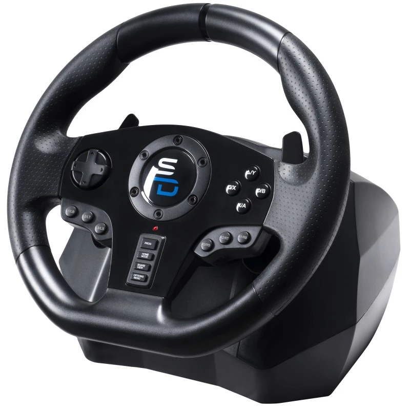 Volante + pedali Subsonic GS850-X nero rotazione 270° USB