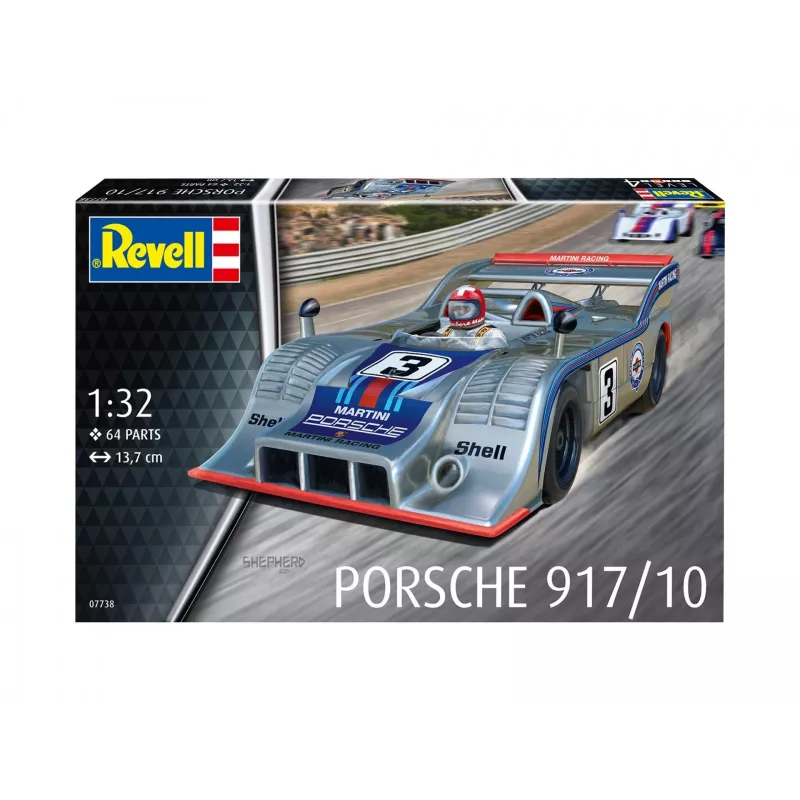 Revell 07738 Porsche 917/10 kit di montaggio modellino auto, 1:32