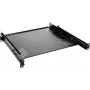 Ripiano rack Omnitronic 30100840 1U estraibile — ripiano in acciaio 1U regolabile per rack 19 pollici
