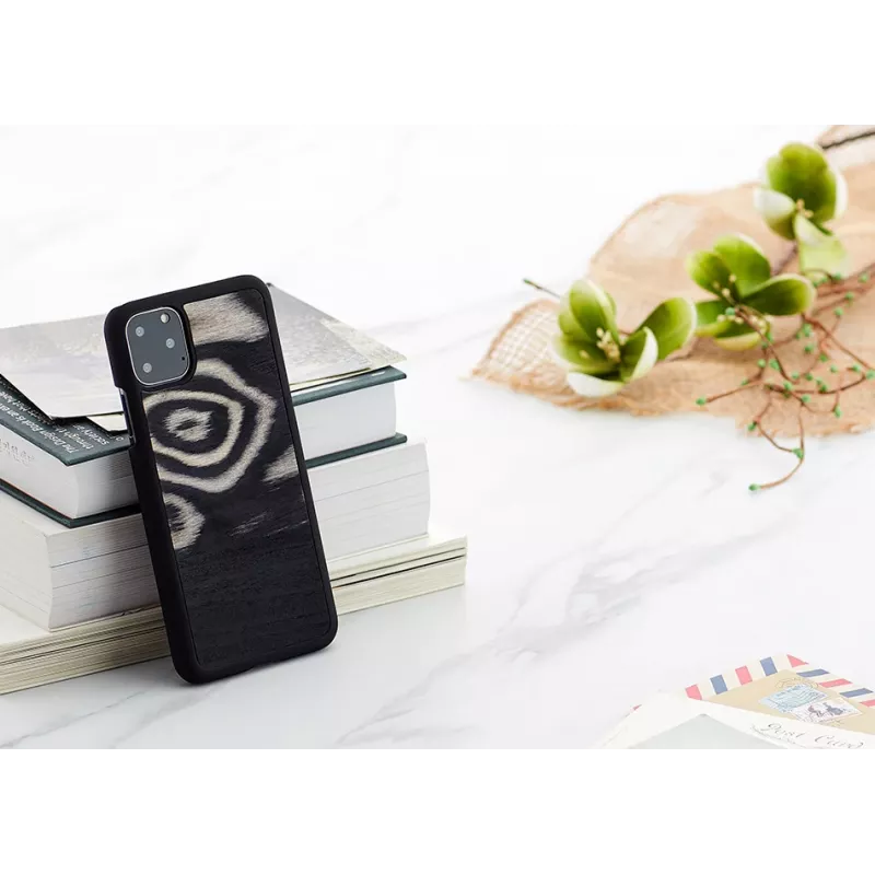 Custodia per smartphone Man and Wood per iPhone 11 Pro Max – motivo leopardato nero