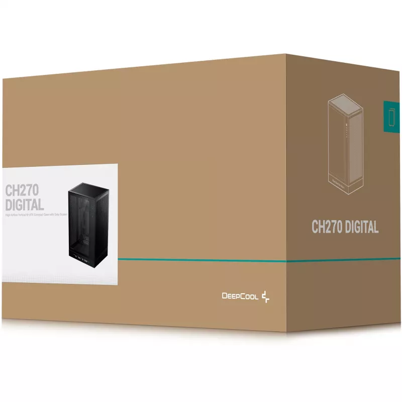DeepCool CH270 case (R-CH270-BKNDM0-G-1)
